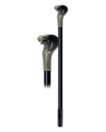 Cobra cane brass 