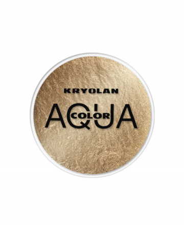 Kryolan Aquacolor Metallic Gold 8ml 