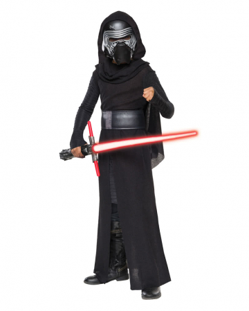 Kylo Ren Kids Costume Deluxe Star Wars VII children's disguise | Horror ...