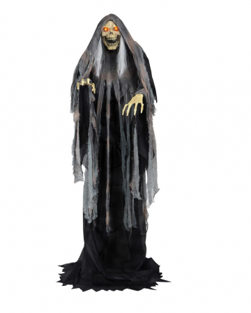 Speaking Skeleton Reaper With Movement Halloween Deko ...