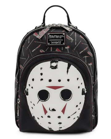 Loungefly Friday The 13th Jason Mask Mini Backpack