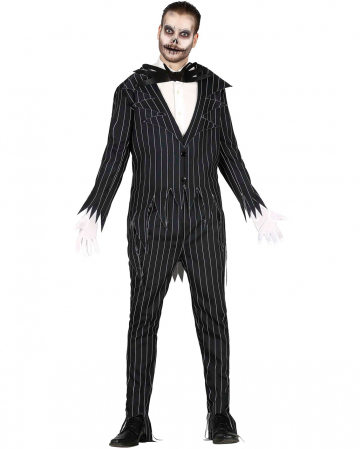 Mr. Skeleton Men Costume | skeleton costume suit | Horror-Shop.com