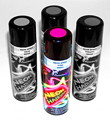 NEON Hair Spray Pink 