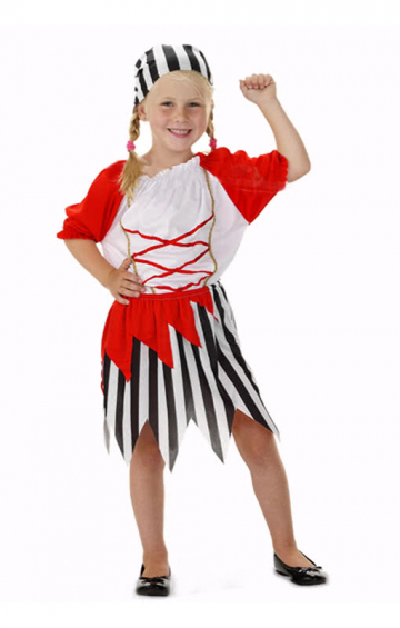 Pirate Girl Costume M