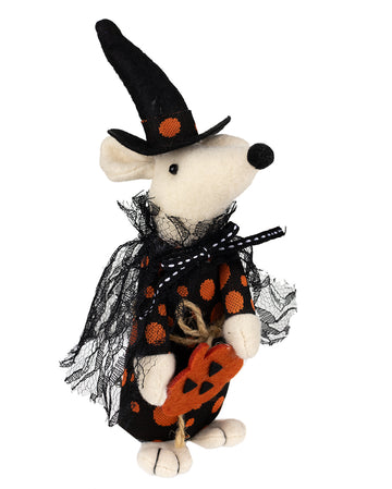 Halloween-Fuchs Im Kürbis – Kuschelige Plüschfigur Zum Herausnehmen (14x14x25 Cm)