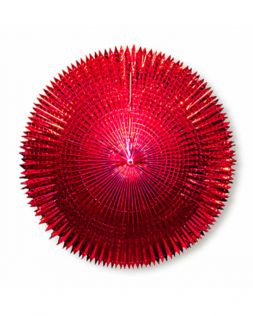 Foil trays m. Spitz average 120cm red 