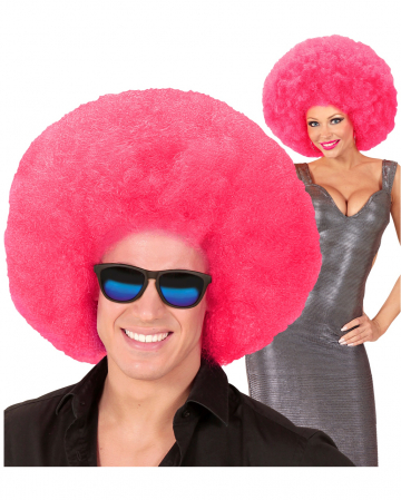 Giant Afro Wig Pink 