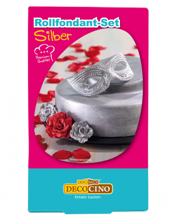 Rollfondant - Set Silver 