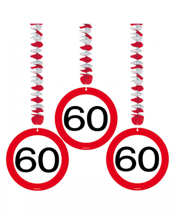 Rotor spiral road sign 60 