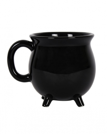 Schwarzer Hexenkessel Tasse 