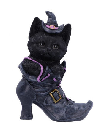 Black Cat In Witch Boot as a gift item ✯ | Horror-Shop.com 