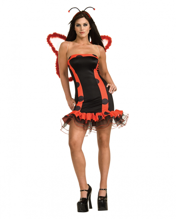 Sexy Ladybug Costume With Wings 