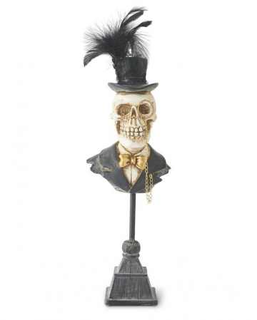 Skeleton Gentleman Bust 38cm 