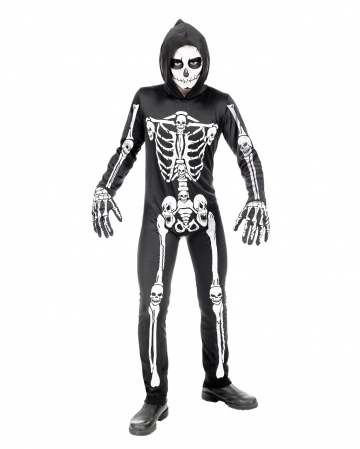 Scary Skeleton Jumpsuit For Kids for Halloween | Horror-Shop.com