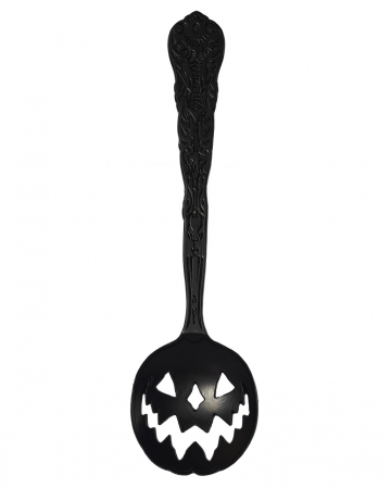 Spooky Pumpkin Teelöffel Schwarz 