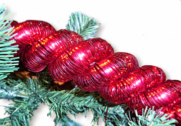 Tinsel Cord Red 4 m 
