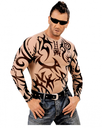Tribal Tattoo Shirt Maori Tattoo Fake Tatto Body Decoration Horror Shop Com