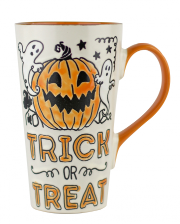 Trick or Treat Halloween Pumpkin Tasse buy | Horror-Shop.com