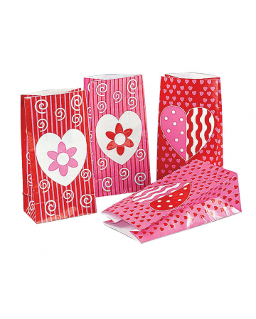 Valentine&#39;s Day gift bags 12 pieces 