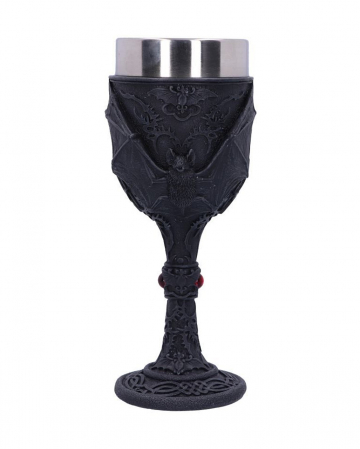 Vampire Bat Wine Goblet as Halloween drinking vessel | Horror-Shop.com