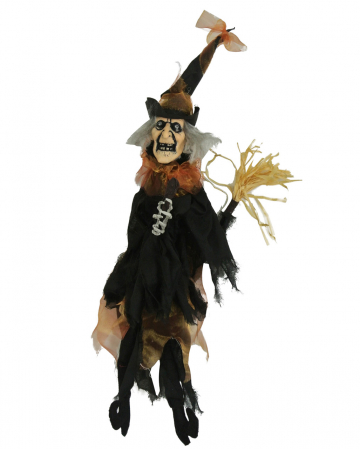 Fidgeting Witch Hanging Figure | Sound activated witch | Horror-Shop.com