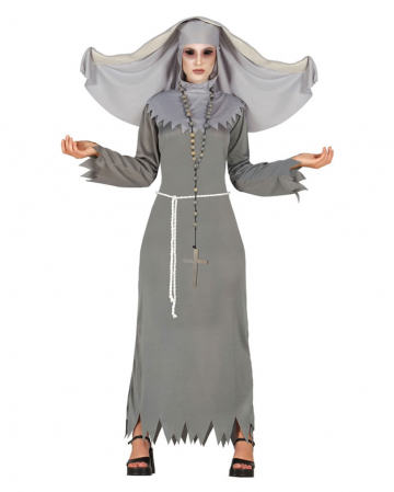 Zombie Monastery Sister Costume One Size