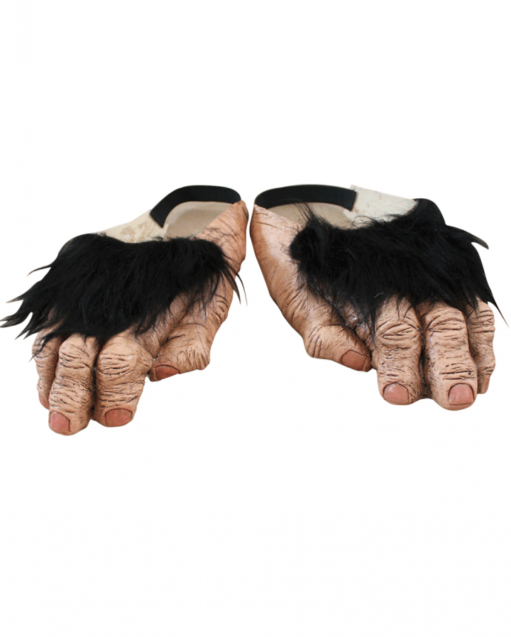 Monkey feet made of latex costume accessories | Horror-Shop.com