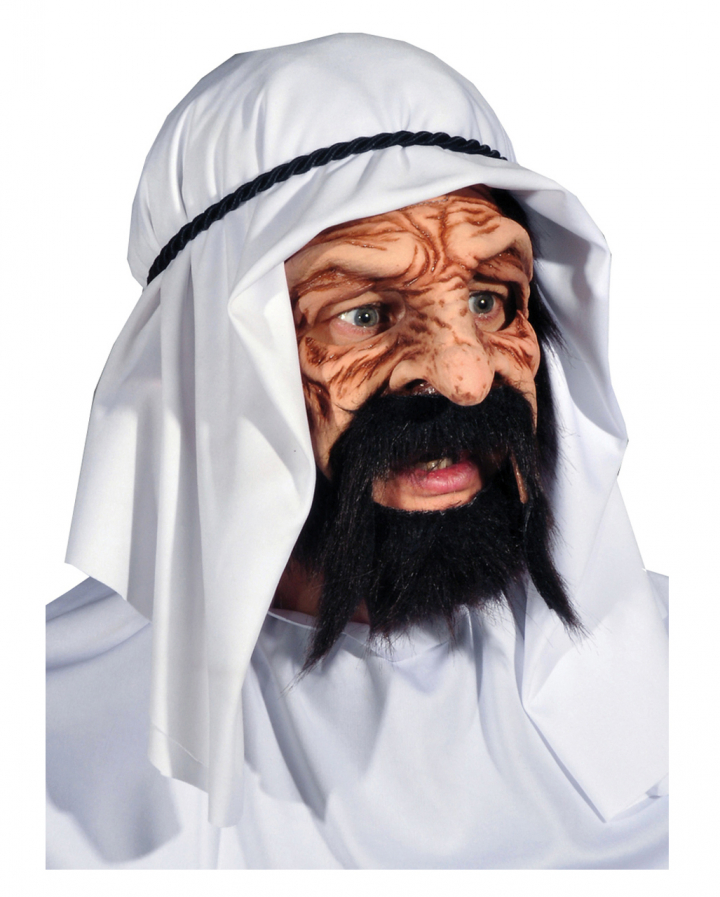 Arab sheikh mask For carnival | Horror-Shop.com