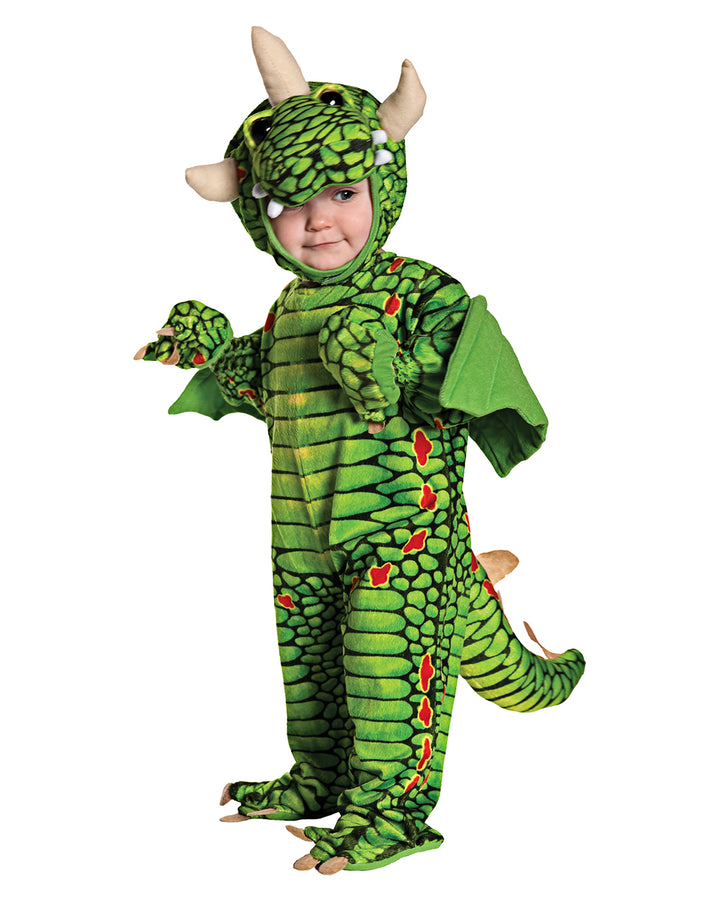 Red Fire Breathing Dragon - Costume - Child Small 4-6 main image 1