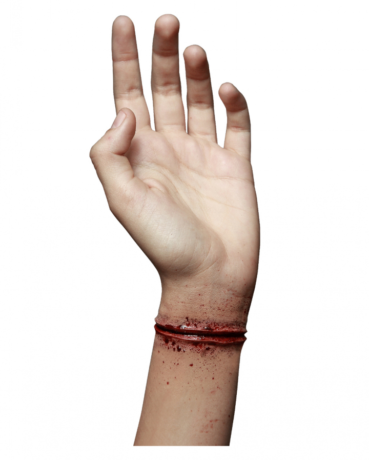 Incised Wrist Latex Wound Halloween MakeUp
