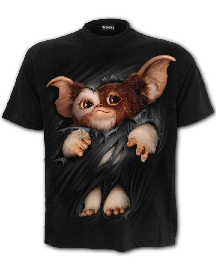 Fun Costumes Men's 80s Gremlins Button-Up Shirt - Officially Licensed Wild Print - View #10