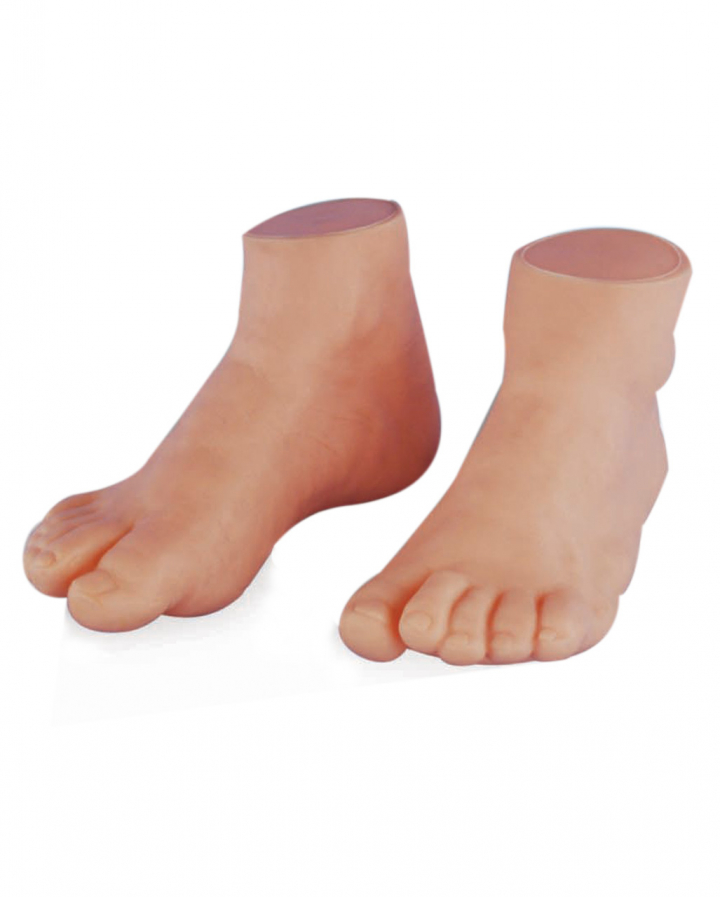 Props Feet as Halloween decoration