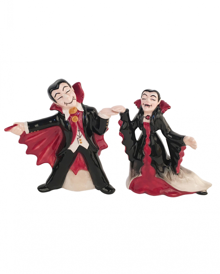 Dancing Vampire Couple Salt & Pepper Shaker as a gift