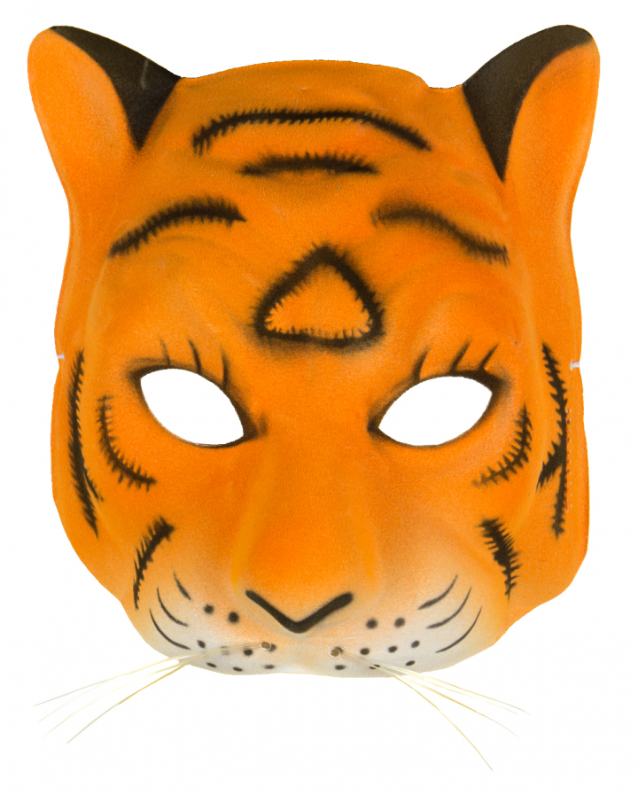 Tiger face mask | Animal mask for carnival | Horror-Shop.com