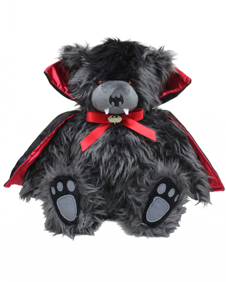 Vampire Teddy Cuddly Toy 30cm | Buy online HERE! | Horror-Shop.com