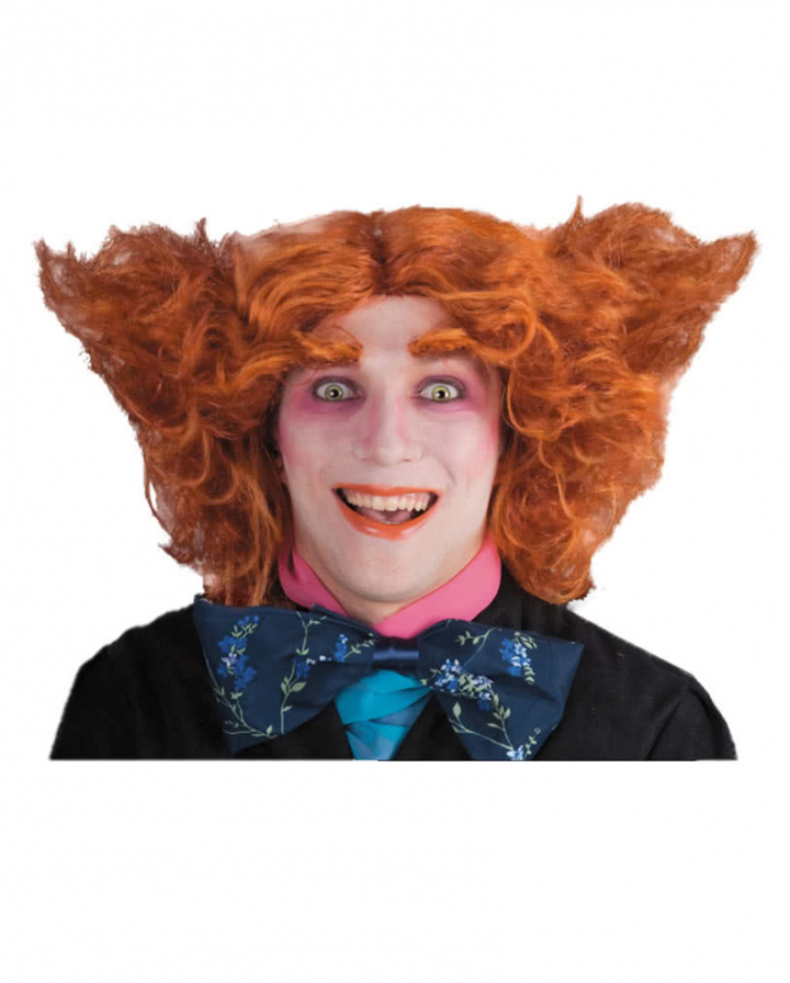 Mad Hatter Wig Red | Crazy hairstyle Hatter | Horror-Shop.com