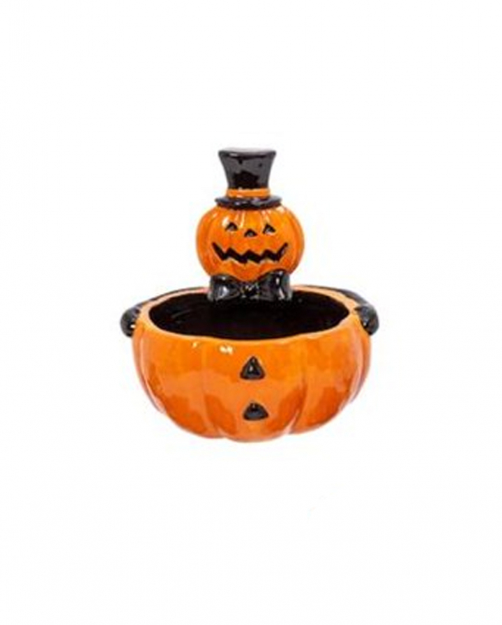 Vintage Halloween Kürbis Süßigkeiten Schale