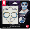 Day Of The Dead FX Make Up Set Blue 