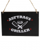 BBQ Sign "Order Grill" 18cm 