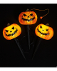 Evil Pumpkin Walkway Lights With Light And Sound 