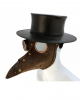 Brown Steampunk Plague Doctor Mask 