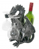 Dragon As Wine Bottle & Glass Holder 29.5cm 