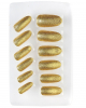 Glitter Fingernails Gold 12 Pcs. 