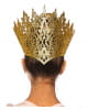 Golden Glitter Crown With Jewel 