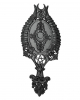 Gothic Handspiegel mit Baphomet Hörner 