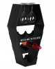 Gothic Wine Rack In Coffin Shape 62cm 