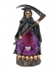 Grim Reaper Backflow Incense Cone Holder With Light 