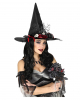 Halloween Brautstrauß mit Schwarzen & Roten Rosen 