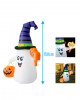 Halloween Ghost With Pumpkin Decoration Inflatable Figure 150 Cm 