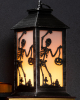 Halloween Lantern With Silhouette Skeleton 